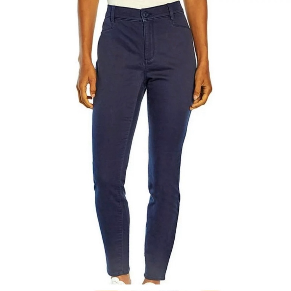 GAP Cotton Stretch Skinny Pants - Twilight
